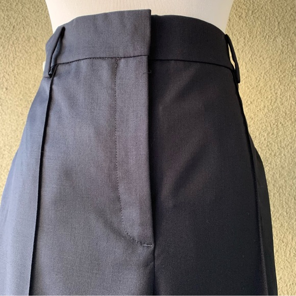 “COS” Navy Blue Wool Pants NWT size 12 - Picture 5 of 10
